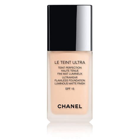 chanel foundation matte finish